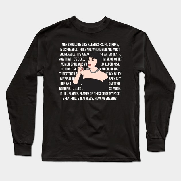 Mrs White’s Clue Quotes Long Sleeve T-Shirt by thecompassrose